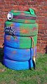 897-Another of the Scarecrow Exhibits on Show in the Village.